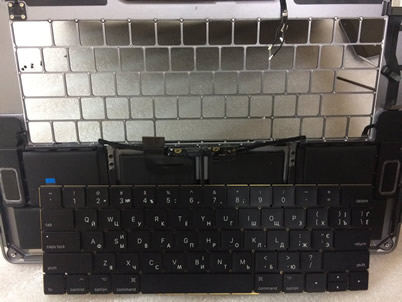 Замена клавиатуры MacBook Днепропетровск